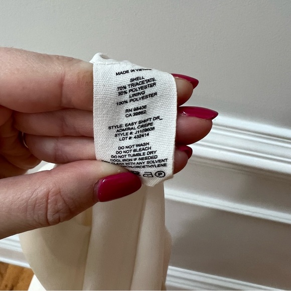 Theory Easy Shift Dress in Admiral Crepe - Picture 9 of 12